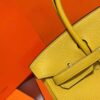 Joe Luxury Birkin Togo Leather Amber Yellow Gold Hardware 25cm Full Handmade