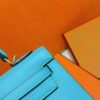 Joe Luxury Kelly Epsom Leather Candy Blue Gold Hardware 25cm Full Handmade