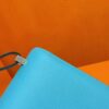 Joe Luxury Constance Epsom Leather Candy Blue Silver Hardware 24cm Full Handmade