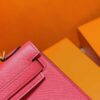Joe Luxury Mini Kelly Epsom Leather Watermelon Red Gold Hardware 19cm Full Handmade