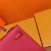 Joe Luxury Mini Kelly Epsom Leather Chinese Red Gold Hardware 19cm Full Handmade