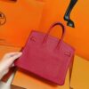 Joe Luxury Birkin Togo Leather Chinese Red Gold Hardware 25cm Full Handmade