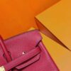Joe Luxury Birkin Togo Leather Chinese Red Gold Hardware 25cm Full Handmade