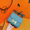 Joe Luxury Constance Epsom Leather Denim Blue Gold Hardware 18cm Full Handmade