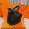 Joe Luxury Picotin Togo Leather CK89 Black Silver Hardware 18cm Full Handmade Joe Luxury Picotin Togo Leather CK89 Black Silver Hardware 18cm Full Handmade