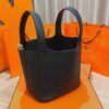 2026-02-07_175220_533 Joe Luxury Picotin Togo Leather CK89 Black Silver Hardware 18cm Full Handmade