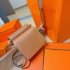 Joe Luxury Roulis Evercolor Leather CK37 Golden Brown Gold Hardware 19cm Full Handmade