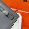 Joe Luxury Kelly Danse Evercolor Leather Nobel Grey Silver Hardware 22cm Full Handmade