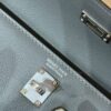 Joe Luxury Kelly Danse Evercolor Leather Nobel Grey Silver Hardware 22cm Full Handmade