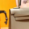 2026-03-26_150851_060 Joe Luxury Kelly Epsom Leather Light Khaki Silver Hardware 25cm Full Handmade