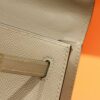 2026-03-26_150854_668 Joe Luxury Kelly Epsom Leather Light Khaki Silver Hardware 25cm Full Handmade