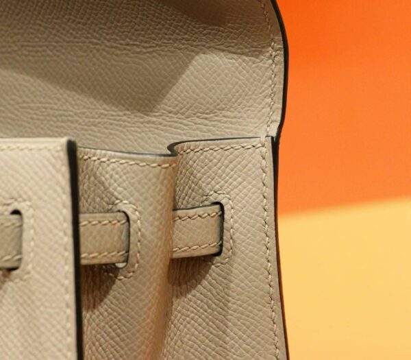 2026-03-26_150857_142 Joe Luxury Kelly Epsom Leather Light Khaki Silver Hardware 25cm Full Handmade