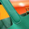 Joe Luxury Picotin Togo Leather Deep Green Gold Hardware 18cm Full Handmade