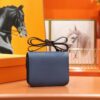 Joe Luxury Constance Epsom Leather Gem Blue Gold Hardware 18cm Full Handmade