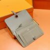 Joe Luxury Passport Wallet Togo Leather CK18 Etoupe Grey Silver Hardware Full Handmade