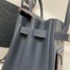 Birkin 30cm Colormatic Silver Buckle Swift 2Z Midnight Blue Top Quality Handmade In Stock