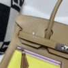 Birkin 30cm Colormatic silver buckle Swift 0M Chai top quality handmade