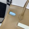 Birkin 30cm Colormatic silver buckle Swift 0M Chai top quality handmade