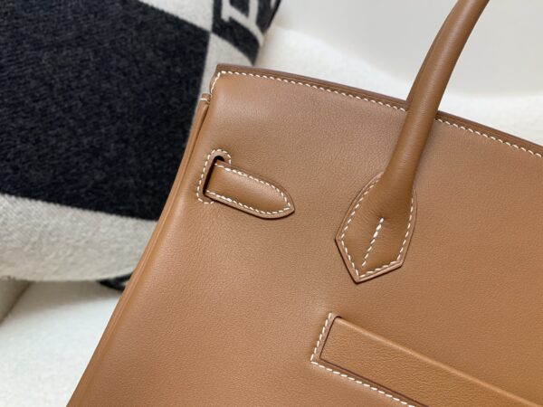 Top Quality Birkin 30cm CK37 Colormatic Swift Leather Silver Buckle