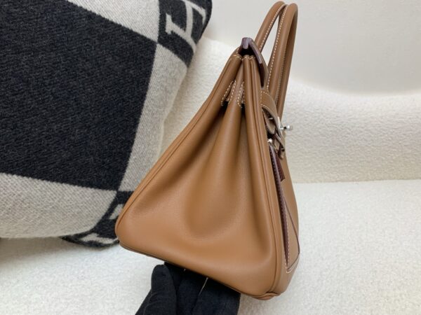 Top Quality Birkin 30cm CK37 Colormatic Swift Leather Silver Buckle