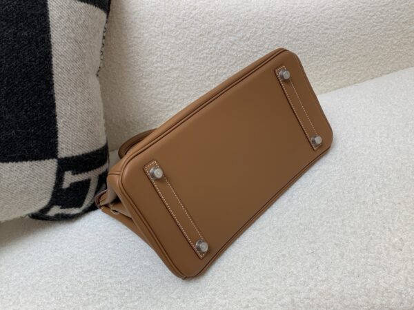 Top Quality Birkin 30cm CK37 Colormatic Swift Leather Silver Buckle
