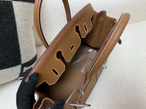 Top Quality Birkin 30cm CK37 Colormatic Swift Leather Silver Buckle