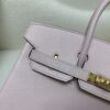 Full Handmade Top Quality Birkin 25CM M7 Chevre Leather Gold Hardware
