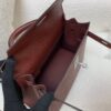 Top Quality Kelly 28CM 0G Epsom Leather Silver Hardware