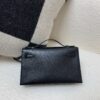 Global Sales Kelly Pochette 22CM Swift Leather Silver Hardware 89 Nior
