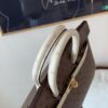 Birkin 25CM Ostrich Leather 46 EBONE 10 Carie Gold Hardware