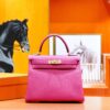 Joe Luxury Kelly Togo Leather Rose Pink Gold Hardware 25cm Full Handmade