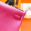 Joe Luxury Kelly Togo Leather Rose Pink Gold Hardware 25cm Full Handmade