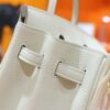 Joe Luxury Birkin Togo Leather Cream White Gold Hardware 25cm Full Handmade