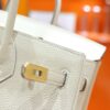 Joe Luxury Birkin Togo Leather Cream White Gold Hardware 25cm Full Handmade