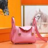 Joe Luxury Mini Lindy Togo Leather Sakura Pink Gold Hardware 20cm Full Handmade