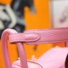 Joe Luxury Mini Lindy Togo Leather Sakura Pink Gold Hardware 20cm Full Handmade