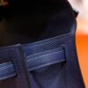 Joe Luxury Mini Kelly Pochette Epsom Leather Gem Blue Gold Hardware 22cm Full Handmade