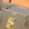 Joe Luxury Birkin Togo Leather Etoupe Grey Gold Hardware 30cm Full Handmade