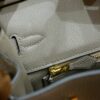Joe Luxury Birkin Togo Leather Mocha Grey Gold Hardware 25cm Full Handmade