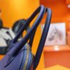 Joe Luxury Bolide Epsom Leather Gem Blue Gold Hardware 27cm Full Handmade