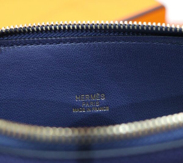 Joe Luxury Bolide Epsom Leather Gem Blue Gold Hardware 27cm Full Handmade