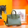 Joe Luxury Birkin Togo Leather Olive Green Gold Hardware 25cm Full Handmade