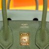Joe Luxury Birkin Togo Leather Olive Green Gold Hardware 25cm Full Handmade