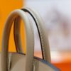 Joe Luxury Birkin Swift Leather Turtledove Grey Silver Hardware 25cm Full Handmade