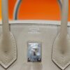 Joe Luxury Birkin Swift Leather Turtledove Grey Silver Hardware 25cm Full Handmade