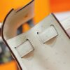 Joe Luxury Kelly Ostrich Leather Wool White Gold Hardware 25cm Full Handmade