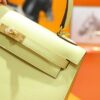 Joe Luxury Kelly Epsom Leather Lemon Yellow Gold Hardware 25cm Full Handmade