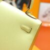 Joe Luxury Kelly Epsom Leather Lemon Yellow Gold Hardware 25cm Full Handmade