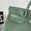 Birkin 40CM V6 Canopee Togo Leather Silver Hardware Full Handmade
