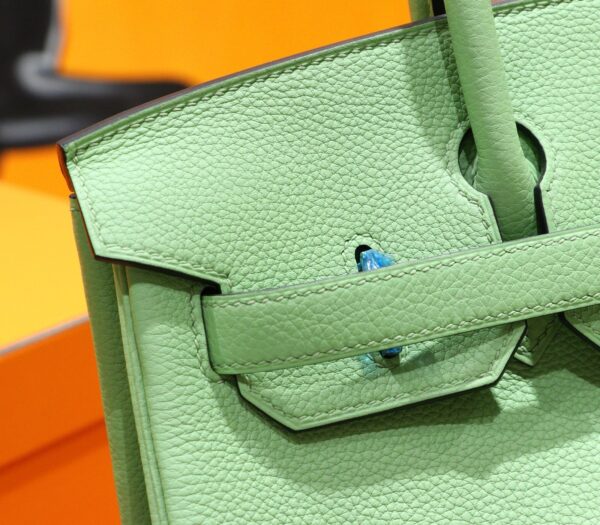 Joe Luxury Birkin Togo Leather Avocado Green Gold Hardware 30cm Full Handmade